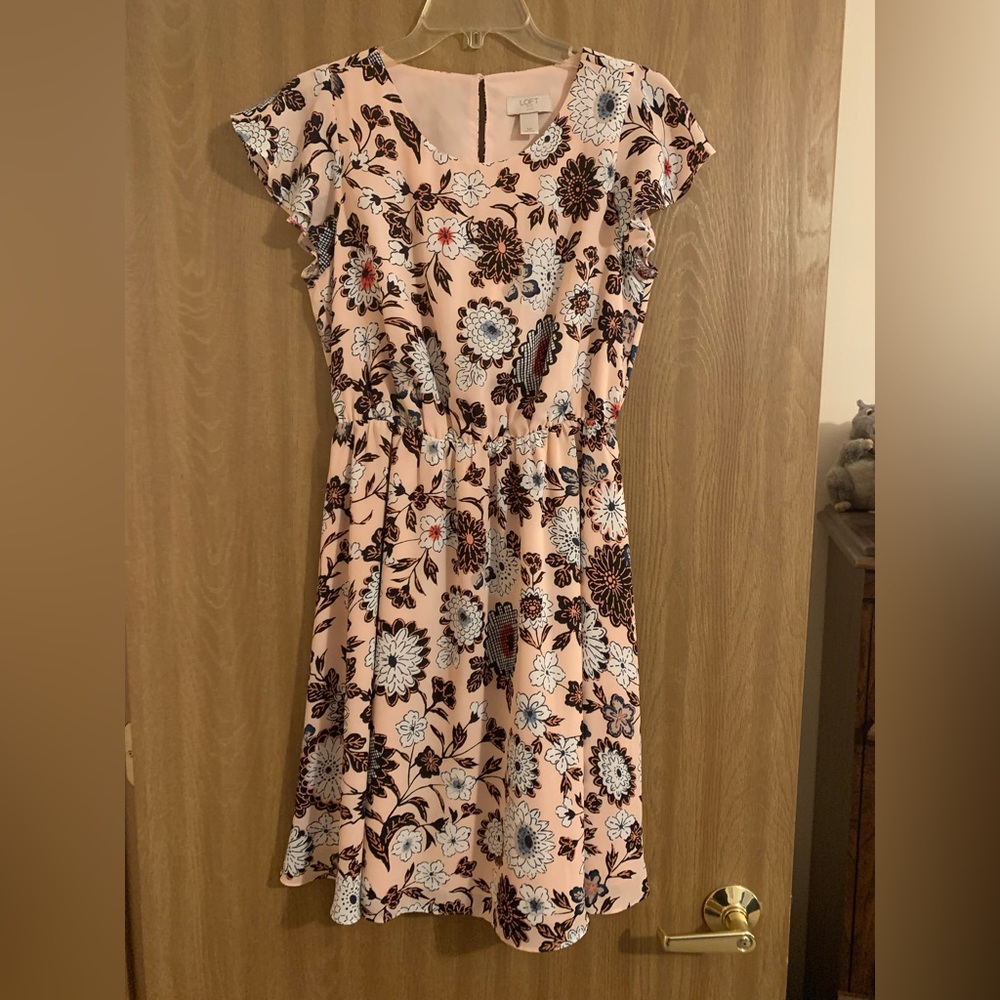 LOFT floral dress